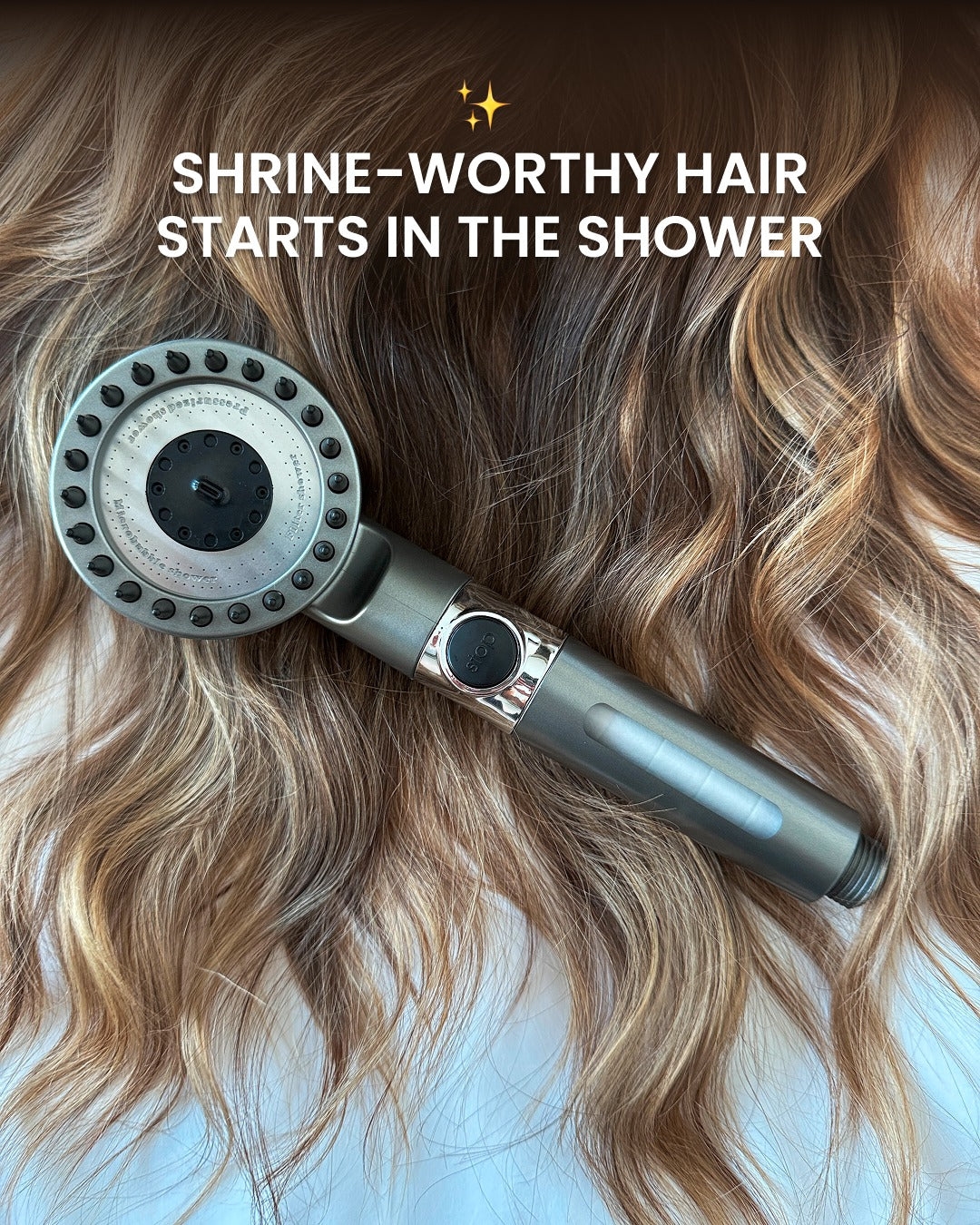 3-Mode Adjustable High-Pressure Shower Head