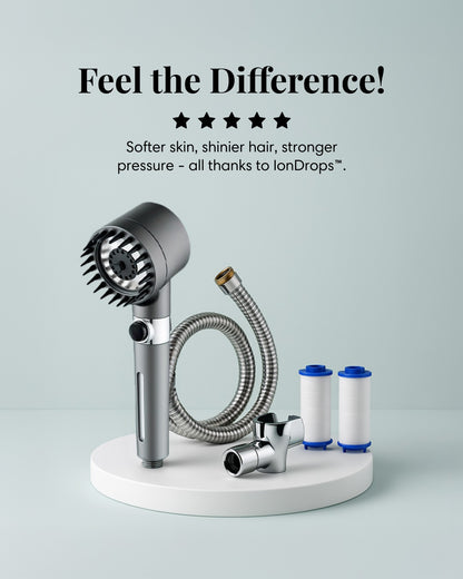 3-Mode Adjustable High-Pressure Shower Head
